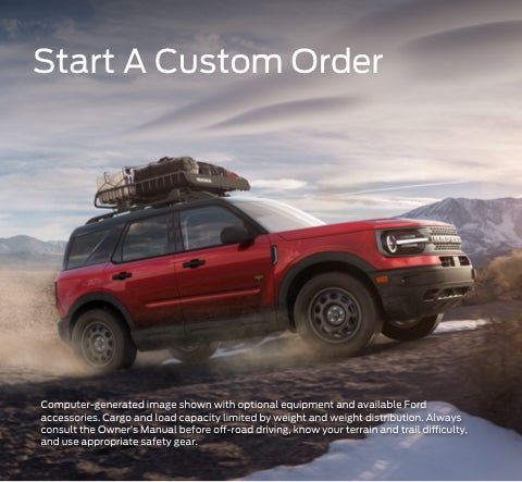 Start a custom order | Fremont Ford in Fremont MI